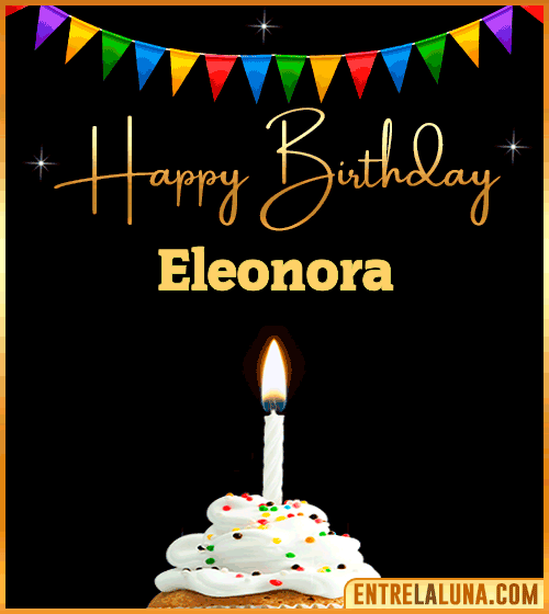 GiF Happy Birthday Eleonora